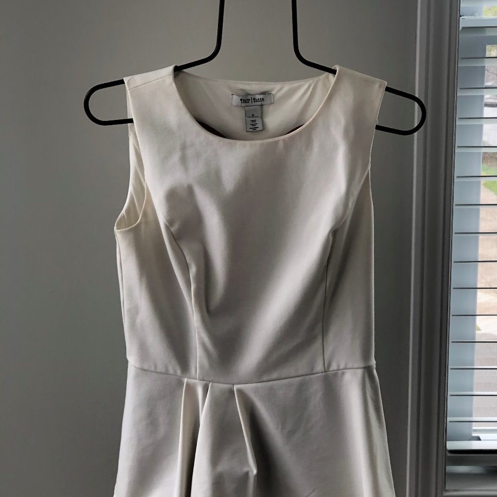 White Diagonal Blouse